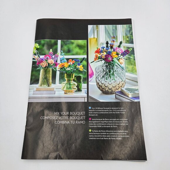 Lego Botanical Collection Wildflower Bouquet 10313 And Creator Daffodils 40747 - Picture 9 of 13